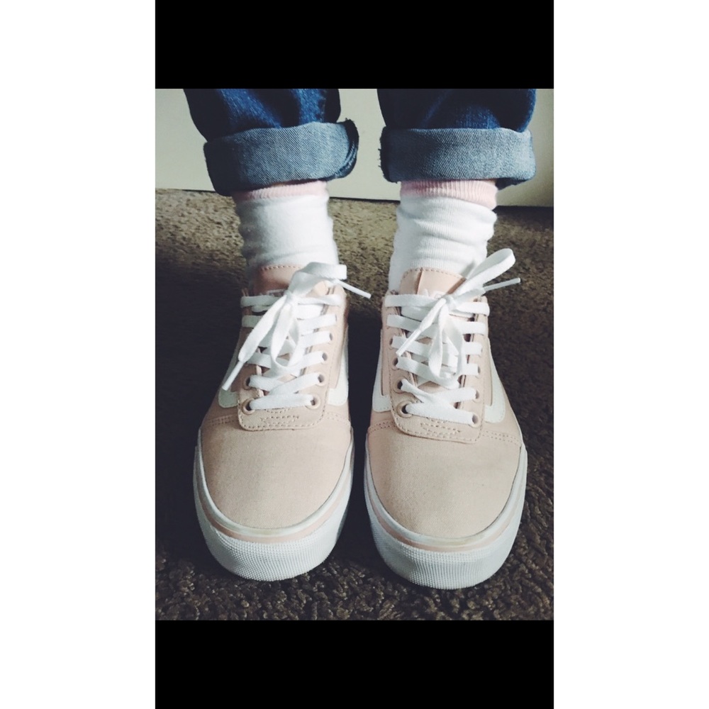 Pink original style vans